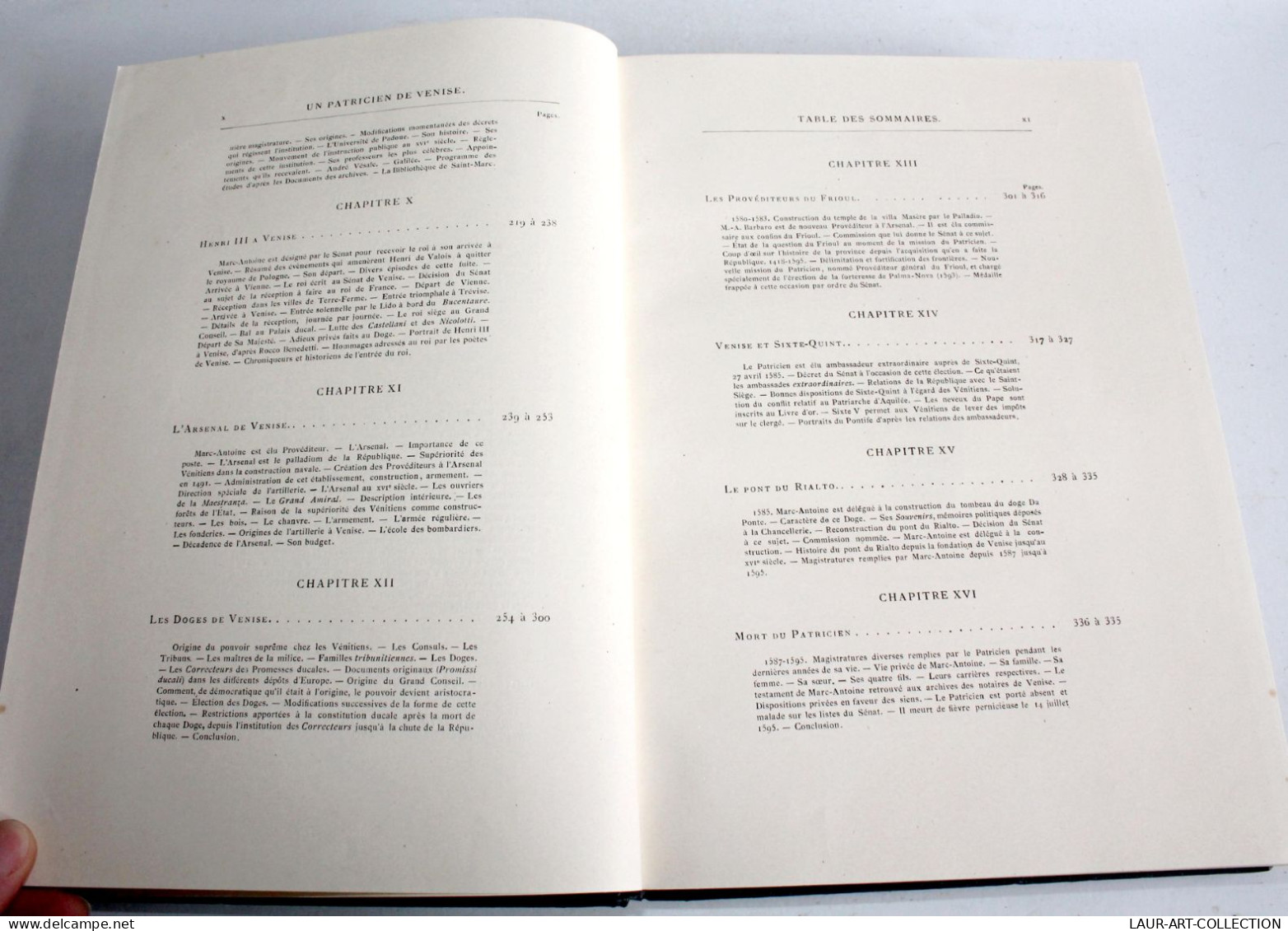 LA VIE D'UN PRATICIEN DE VENISE AU XVIe S. D'APRES PAPIERS ETATS FRARI / YRIARTE / ANCIEN LIVRE XIXe SIECLE (2603.111) - 1801-1900