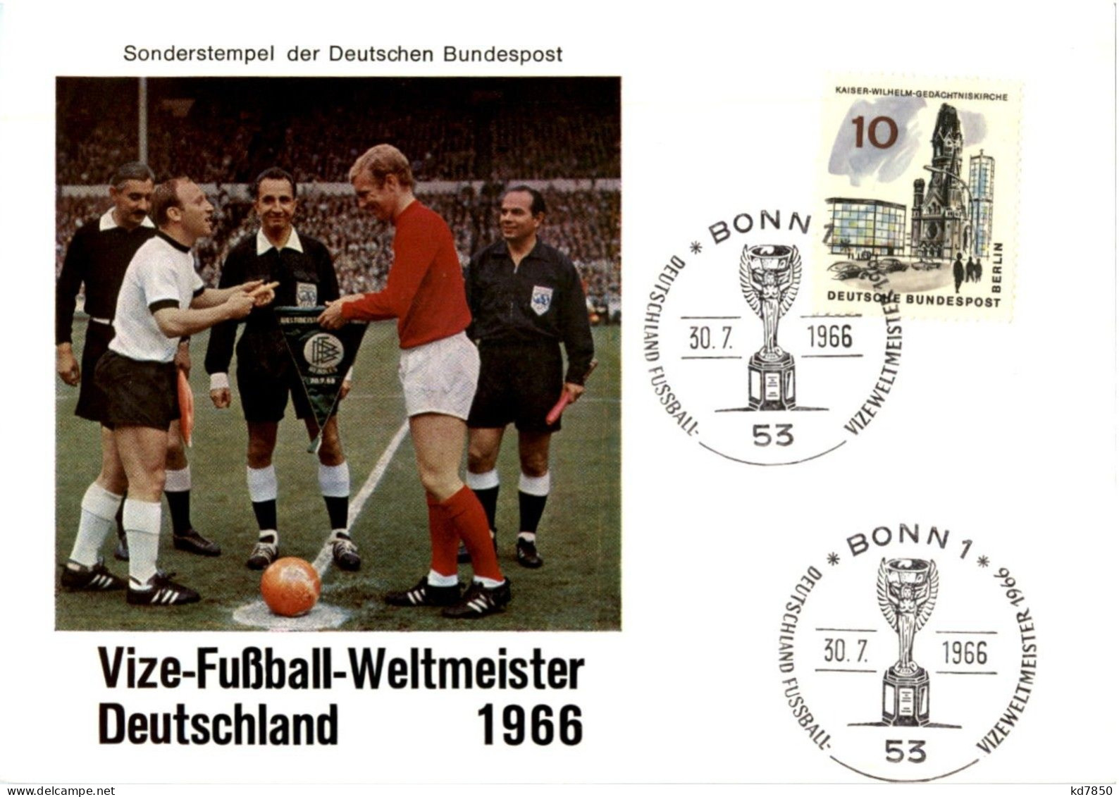 Vieze Fussbal Weltmeiser Deutschland 1966 - Fussball