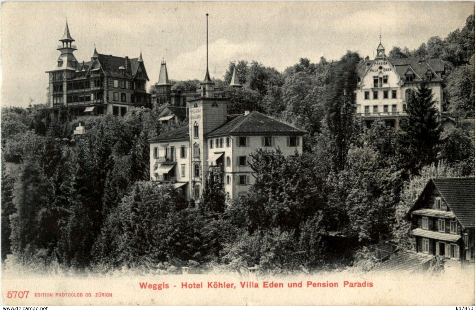 Weggis - Hotel Köhler - Weggis