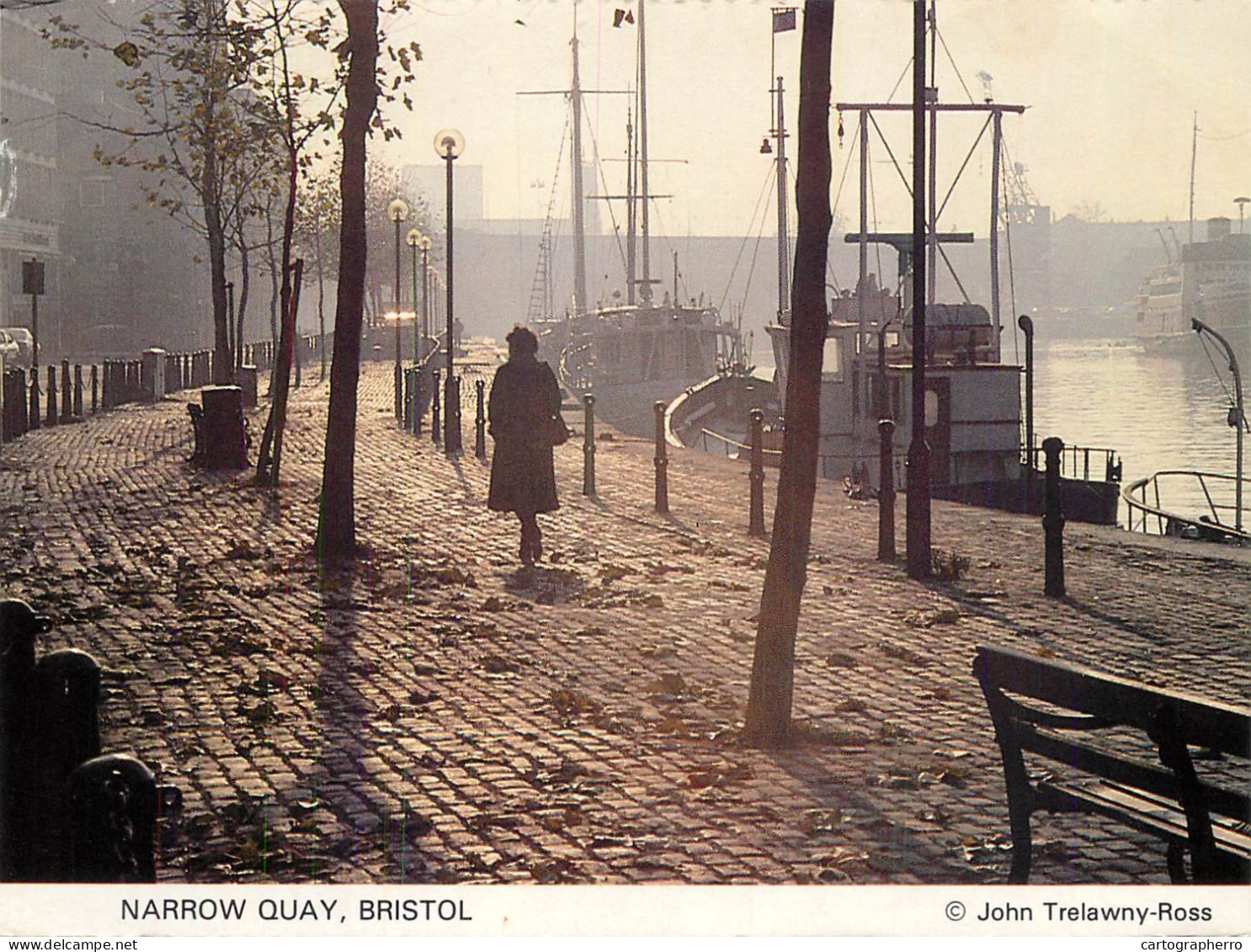 Navigation Sailing Vessels & Boats Themed Postcard Bristol Narrow Quay - Voiliers