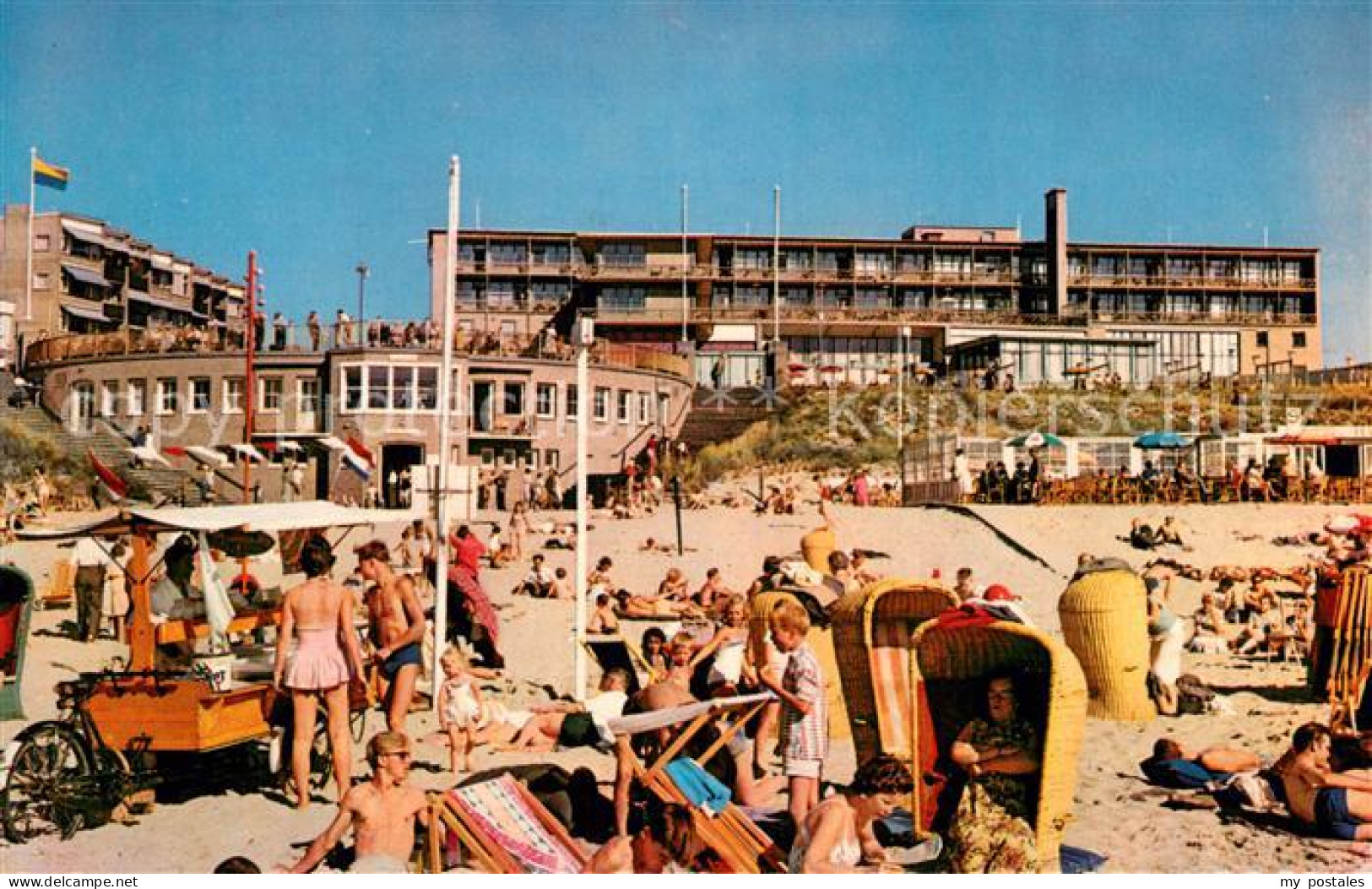 73786223 Zandvoort Holland Strandgezicht Met Hotel Bowes Zandvoort Holland - Autres & Non Classés