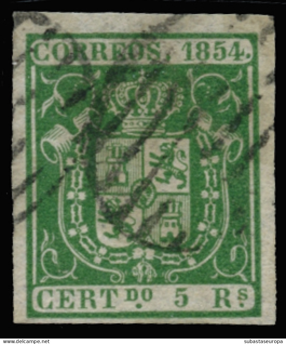 Ø 26. 5 Reales. Lujo. Cat. 140 €. - Oblitérés