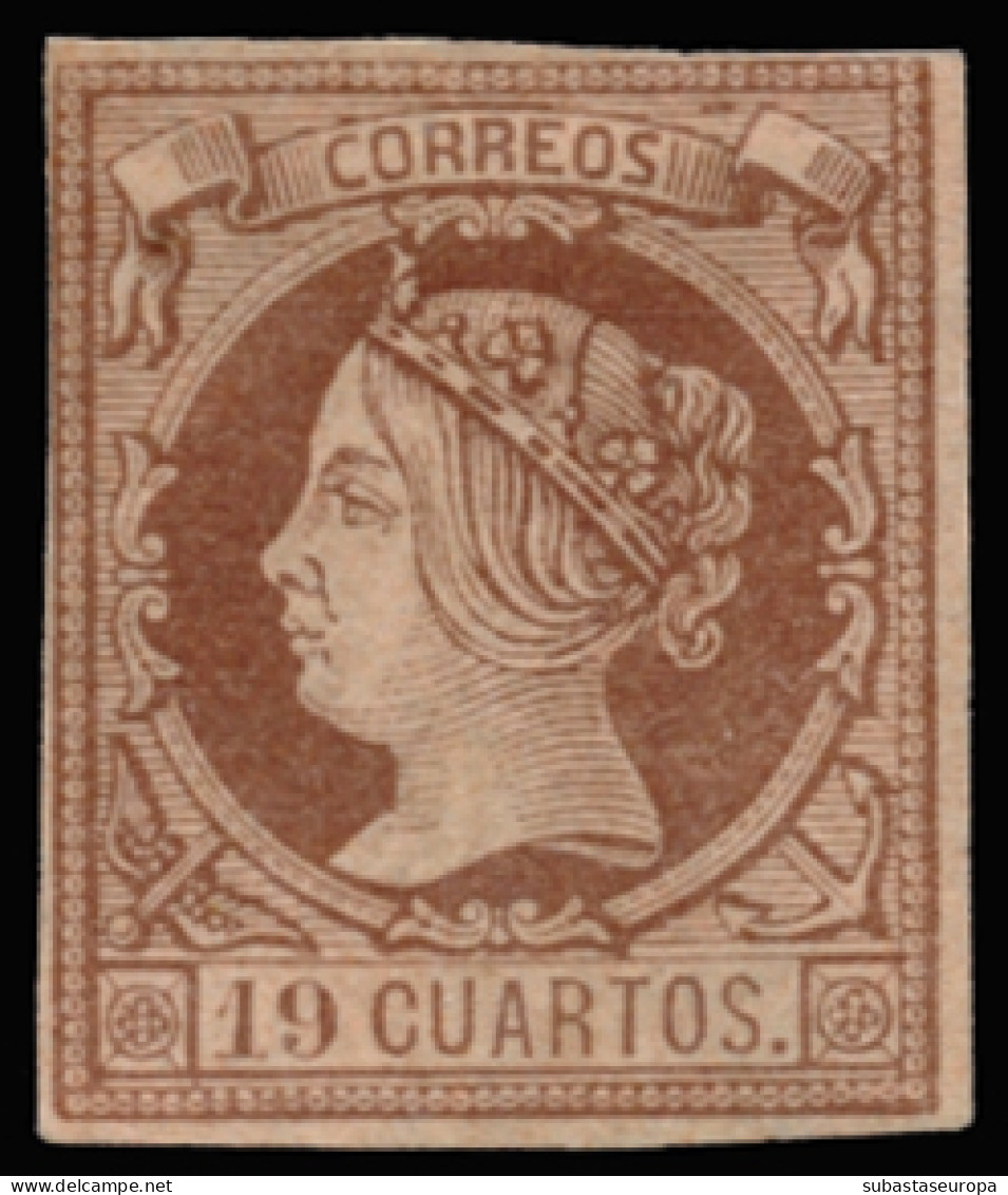 (*) 54. 19 Ctos. Bastante Bonito. Marquilla Soro. Cat. 2500 €. - Unused Stamps