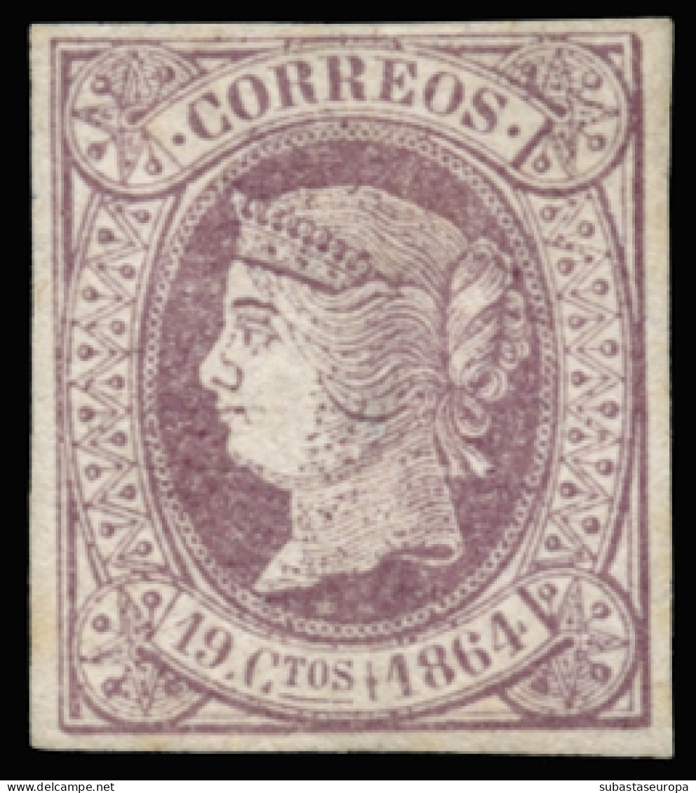 * 66. 19 Ctos. Márgenes Completos. Cat. 260 €. - Unused Stamps