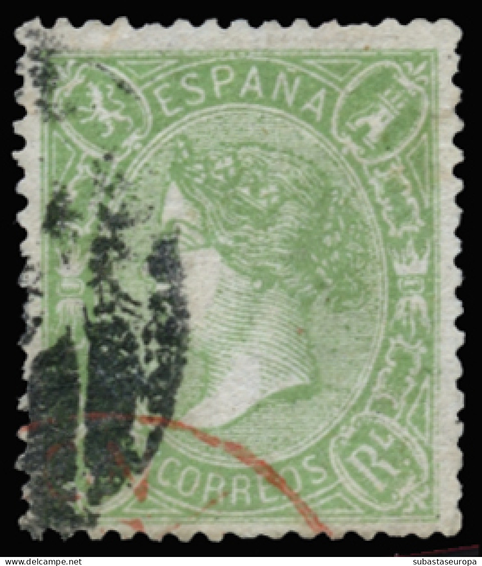 Ø 78. 1 Real. Bien Centrado. Matasellos Fuerte. Cat. 480 €. - Used Stamps