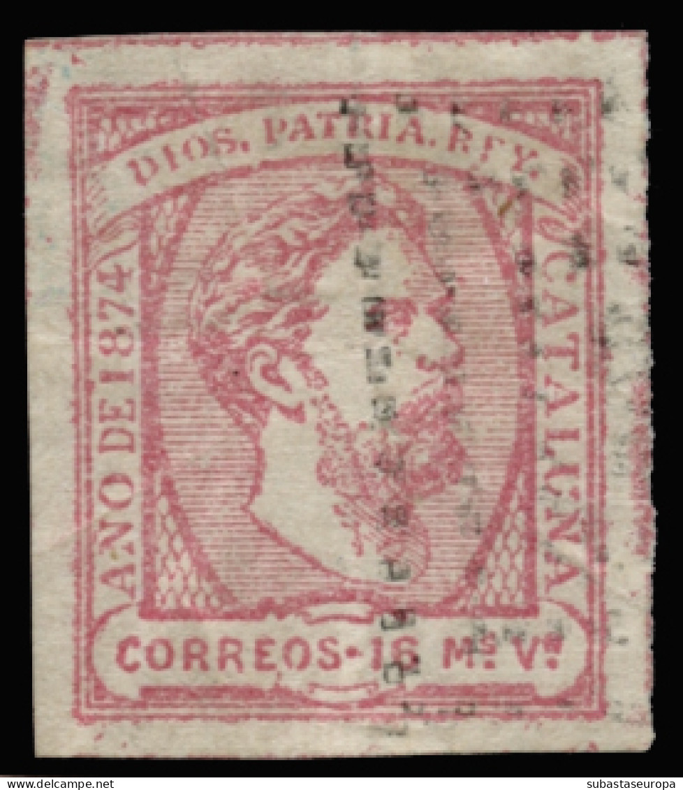 Ø 157. Correo Carlista. Ligera Doblez. Cat. 80 €. - Carlistes