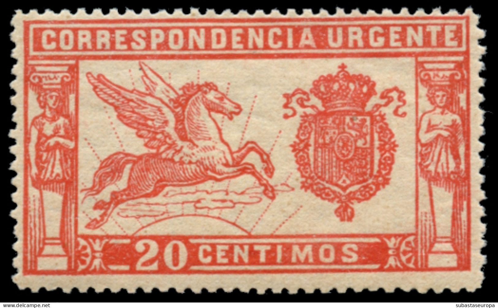 * 256. Pegaso. Centraje Aceptable. Cat. 50 €. - Unused Stamps