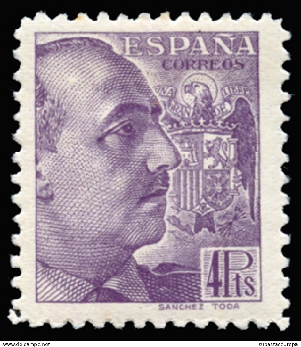 * 867/78. Franco. El 70 Cts. Y El 10 Ptas Ligeros Adelgazamientos. Cat. 170 €. - Unused Stamps