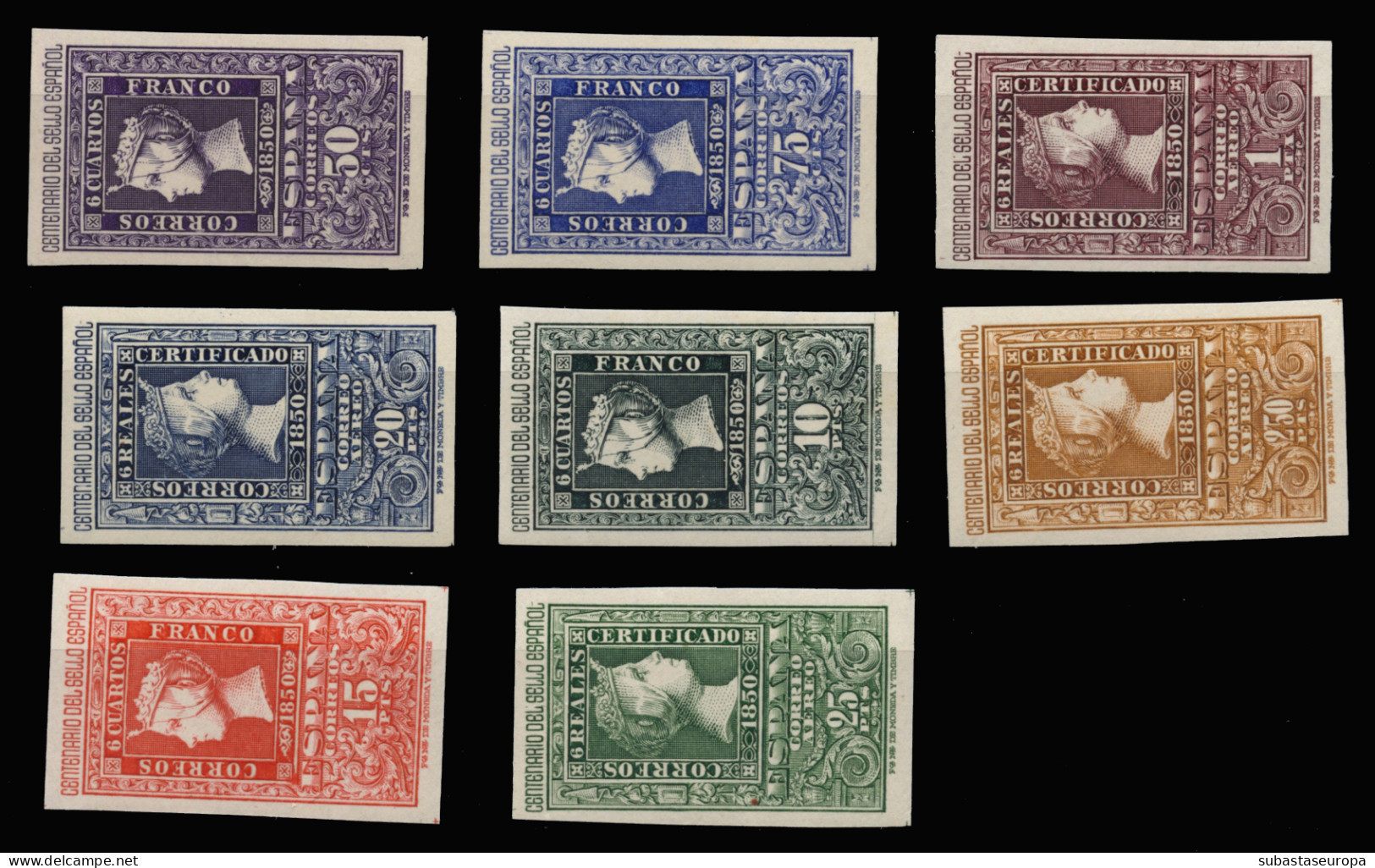 * 1075/82. Centenario. Bonita. Cat. 325 €. - Unused Stamps