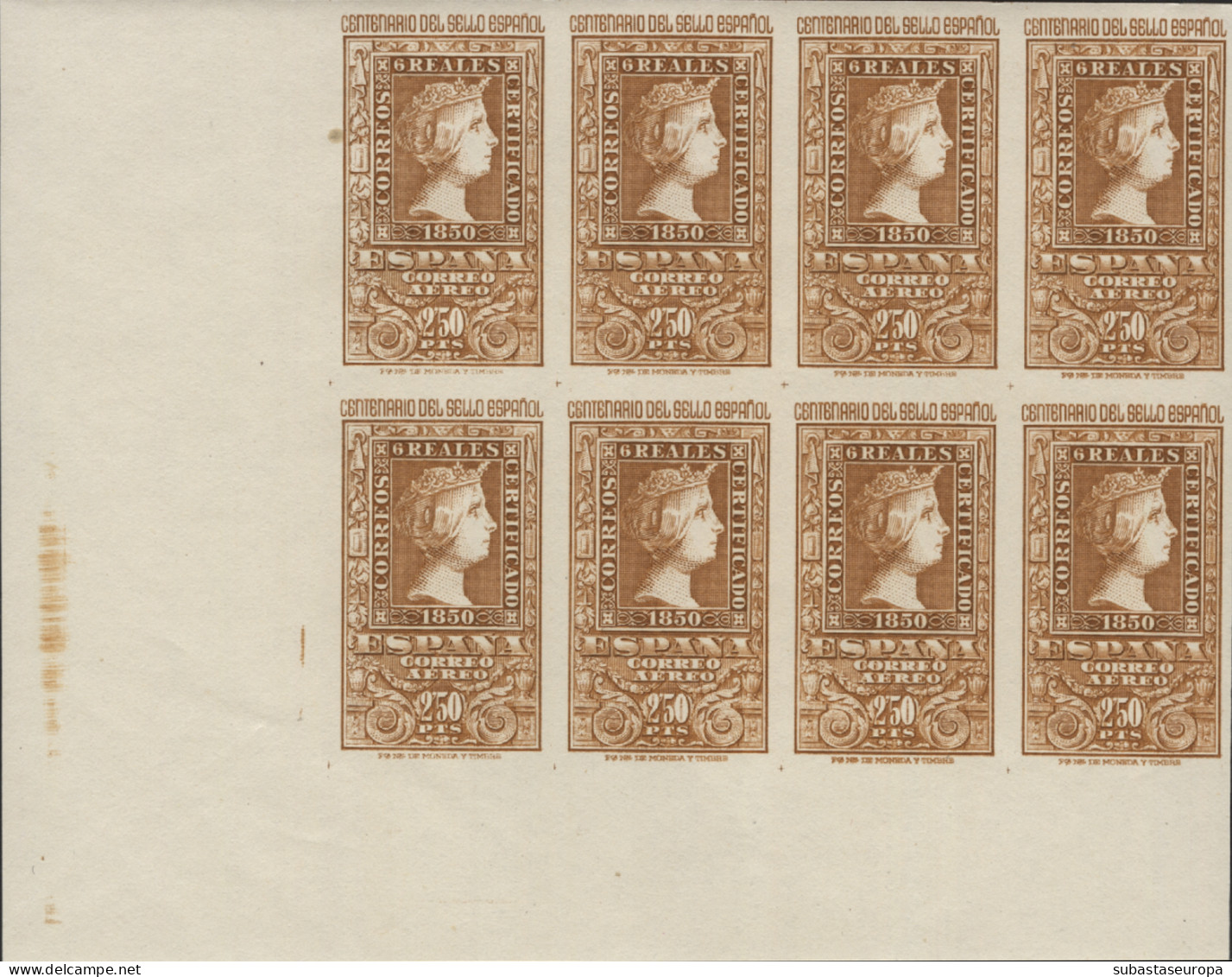 ** 1075, 1076, 1079 Y 1089. Centenario Corto. En Bloques De 8. Cat. 320 €. - Unused Stamps