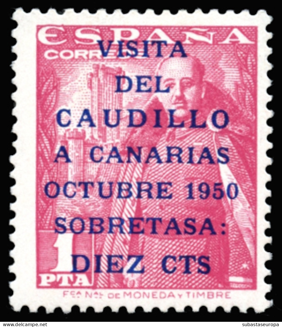 ** 1088/89. Canarias. Ligera Sombra Del Tiempo. Bonitos. Cat. 180 €. - Unused Stamps