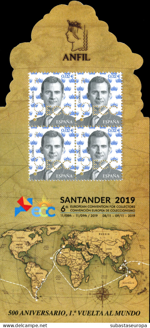 ** 5360CP. Carnet ECC 2019 Santander. Este Carnet No Lo Sirvió El Servicio Filatélico. Tiraje 6.000. - Unused Stamps