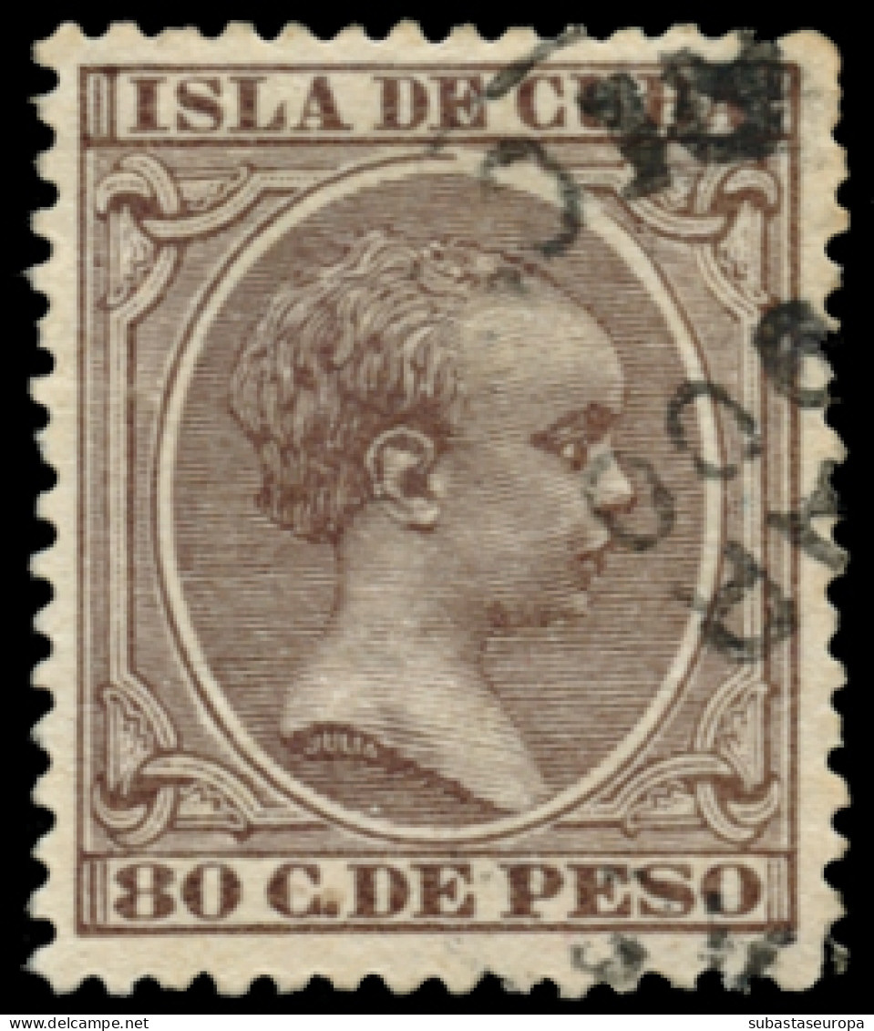 CUBA. Ø 140/53. Pelón. Bastante Bonita. Cat. 100 €. - Kuba (1874-1898)