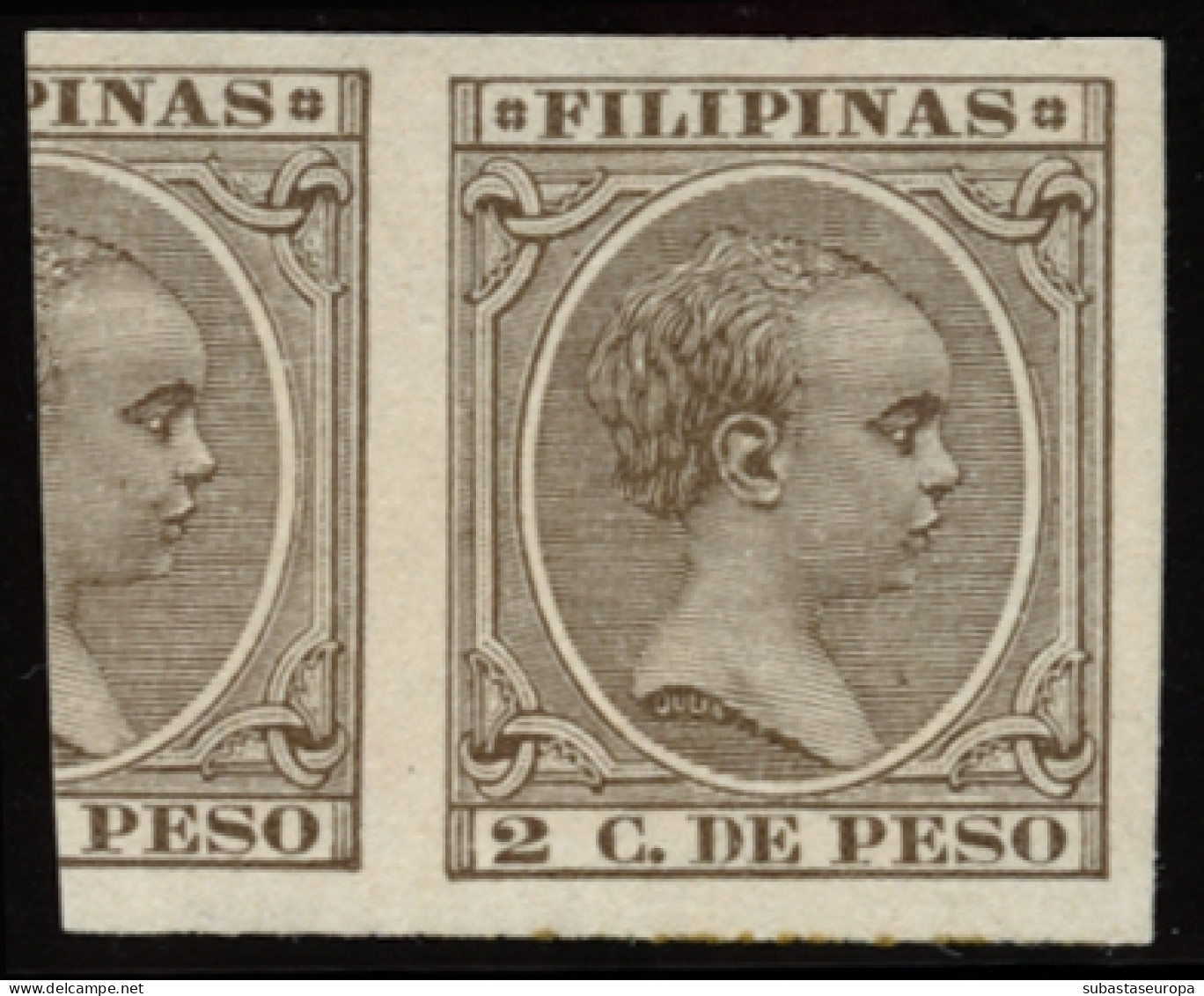 FILIPINAS. (*) 110s. 2 Cts. Lujo. Muy Raro. Cat. 400 €. - Filippine