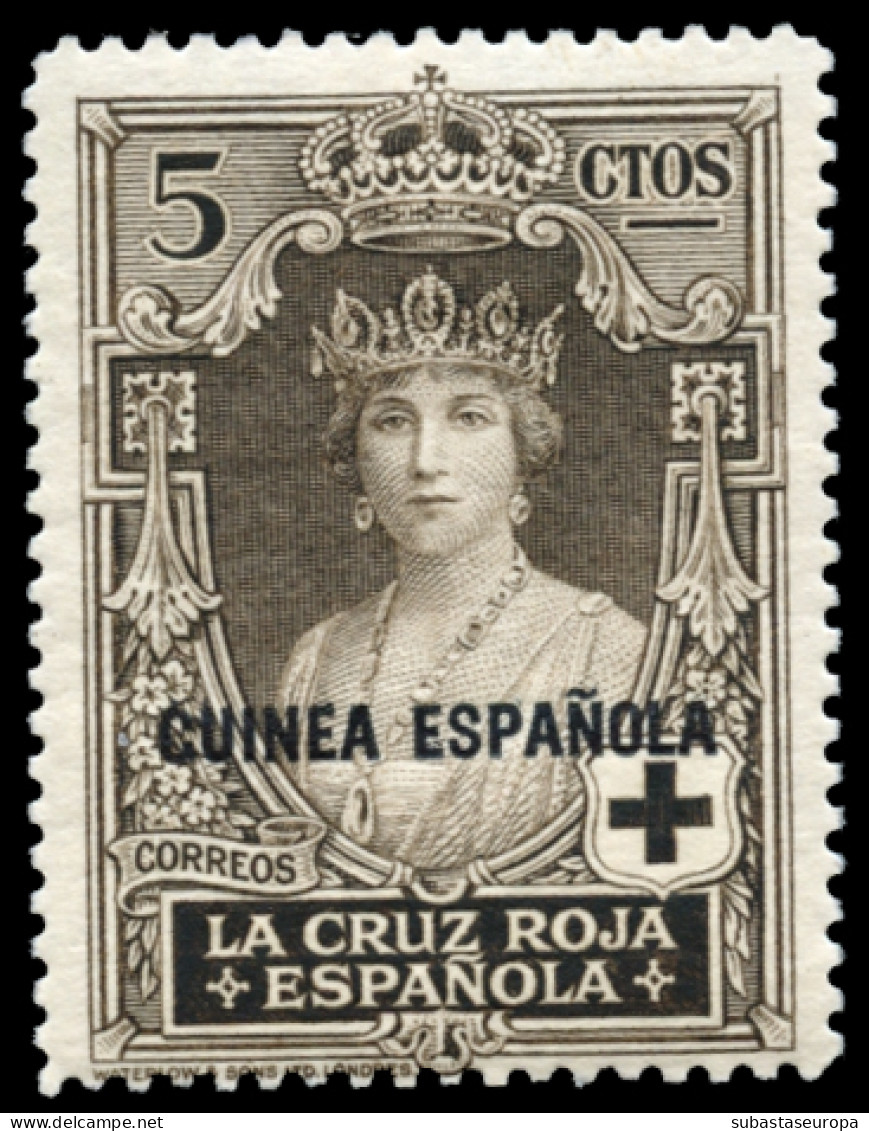 GUINEA. * 179/90. Cruz Roja. Preciosa. Cat. 60 €. - Guinée Espagnole