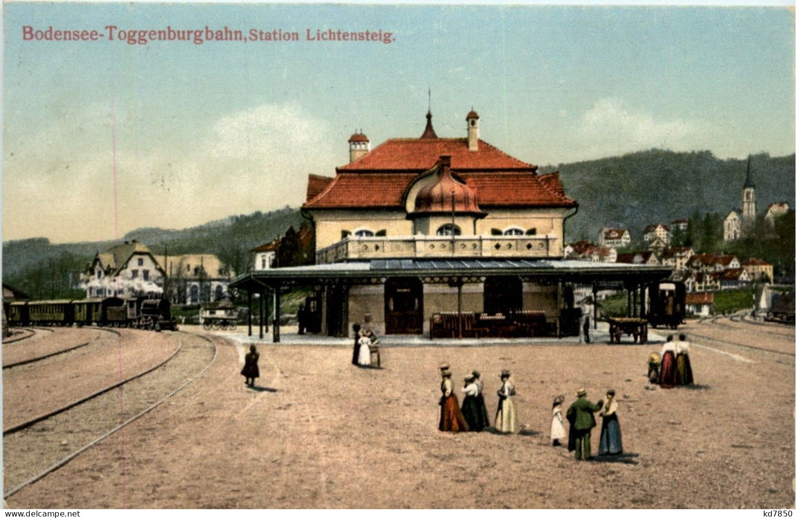 Bodensee Toggenburgbahn - Station Lichtensteig - Lichtensteig