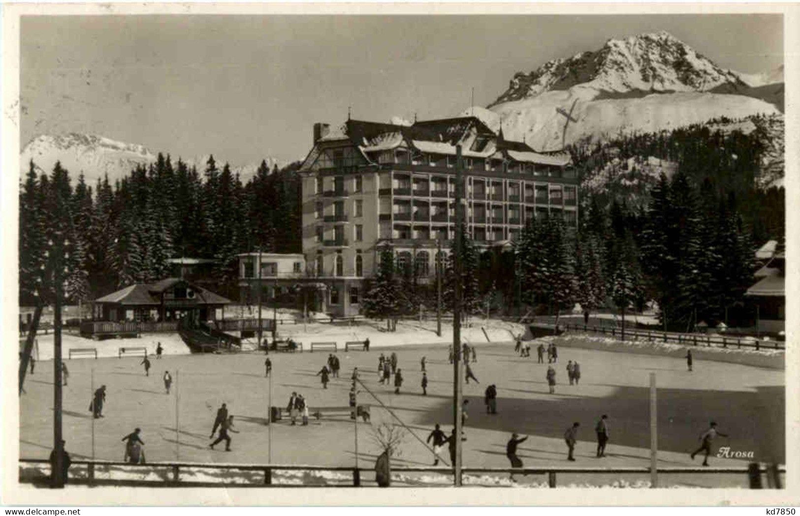 Arosa - Eisbahn - Arosa