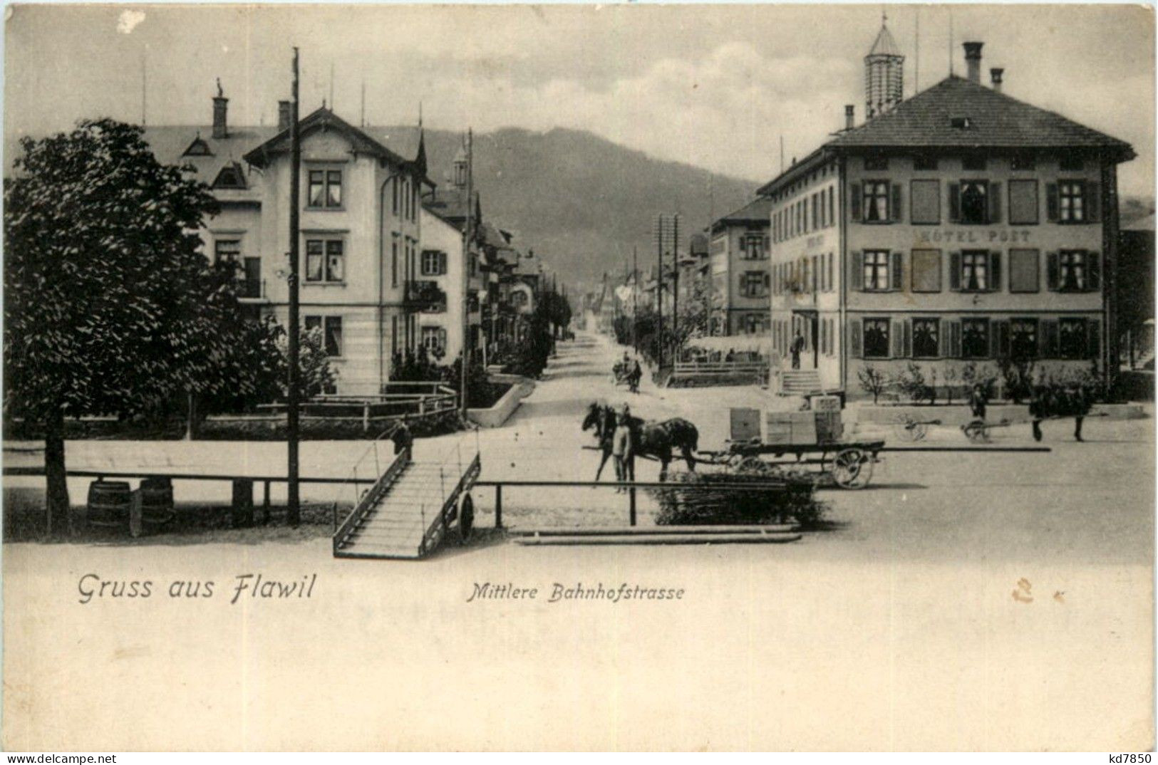 Flawil - Mittlere Bahnhofstrasse - Flawil