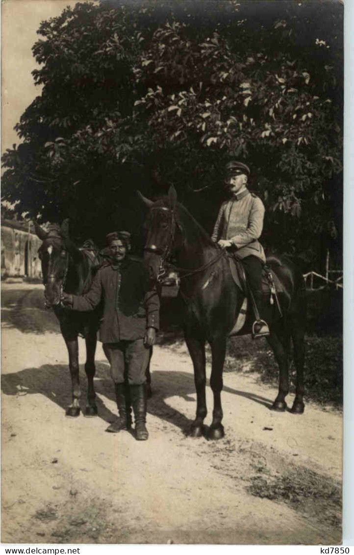 Soldaten Mit Pferden - Weltkrieg 1914-18
