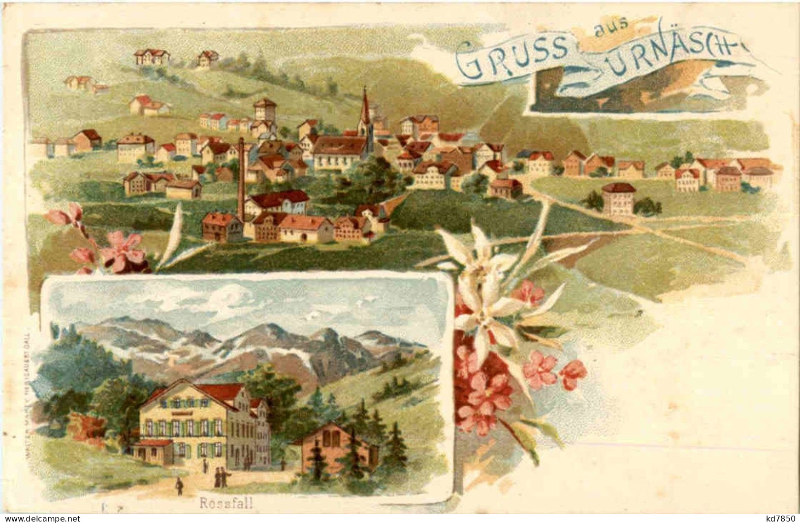 Gruss Aus Urnäsch - Litho - Urnäsch