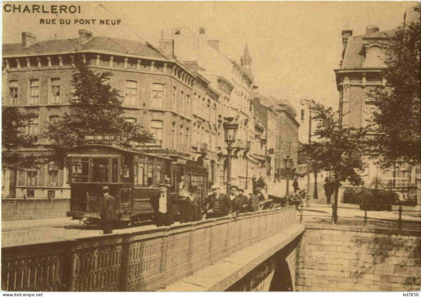 Charleroi Strassenbahn - Repro - Strassenbahnen