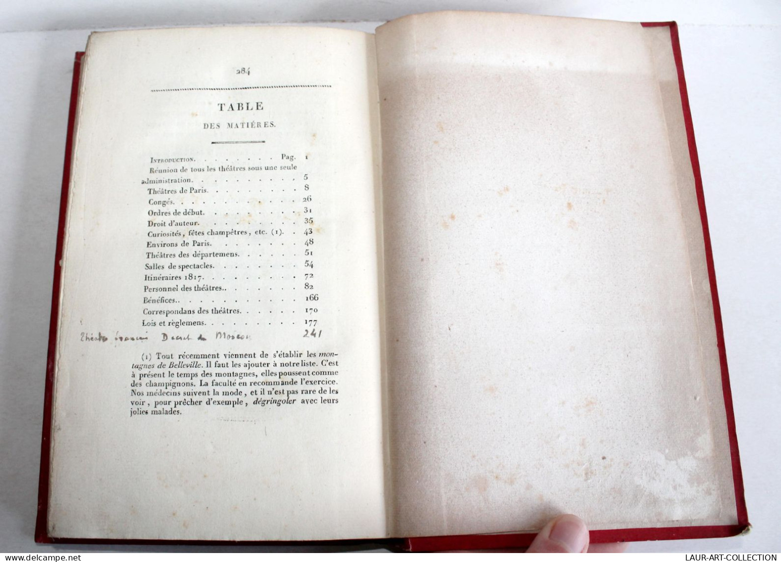 RARE! LES THEATRES, LOIS REGLEMENT INSTRUCTIONS DROIT AUTEUR Par UN AMATEUR 1817 / ANCIEN LIVRE XIXe SIECLE (2603.113) - Autores Franceses