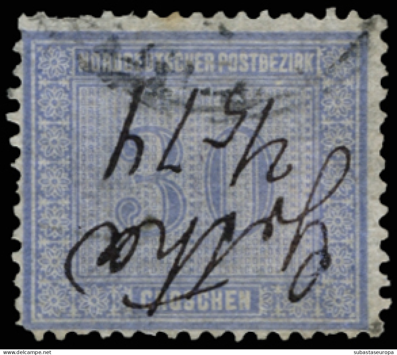 ALEMANIA IMPERIO. Ø 26/27. Obliteración A Pluma. Cat. 950 €. - Used Stamps