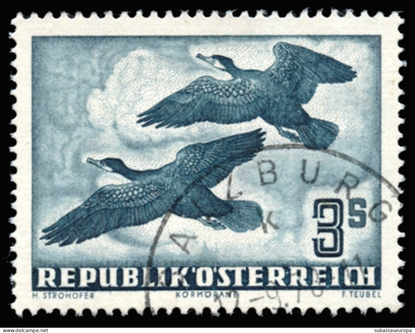 AUSTRIA. Ø Av. 54/60. Matasellos De Favor. Bonita. Cat. 400 €. - Used Stamps