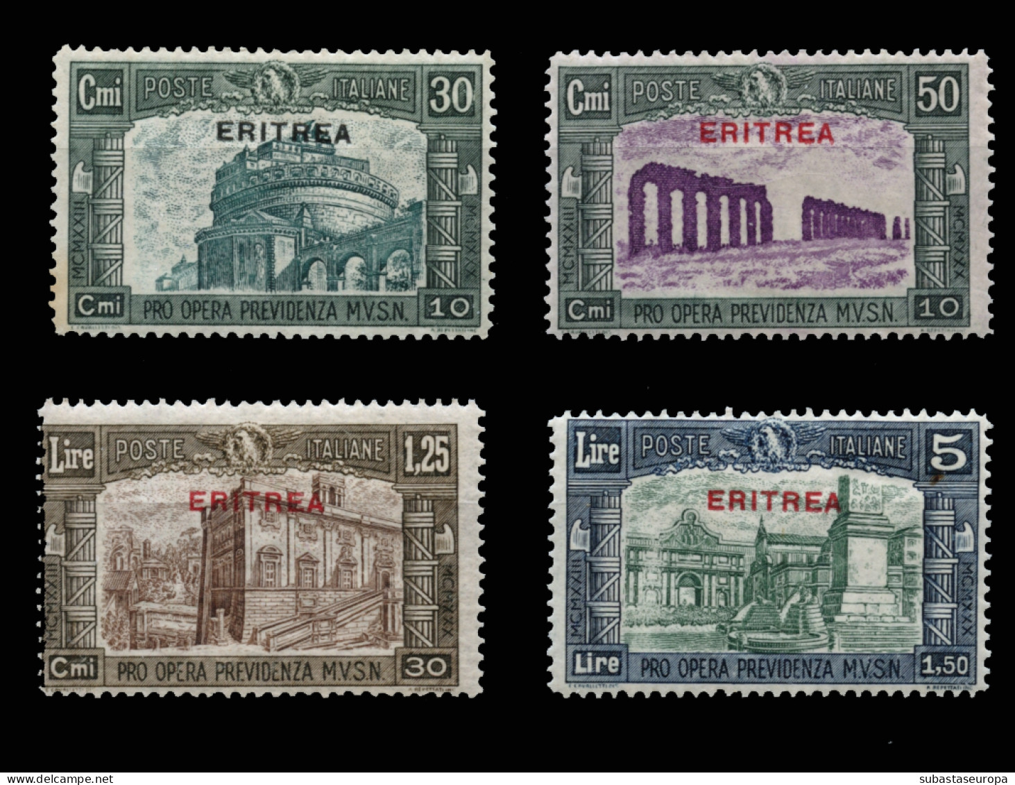 ERITREA. * 162/65. Cat. 180 €. - Eritrea