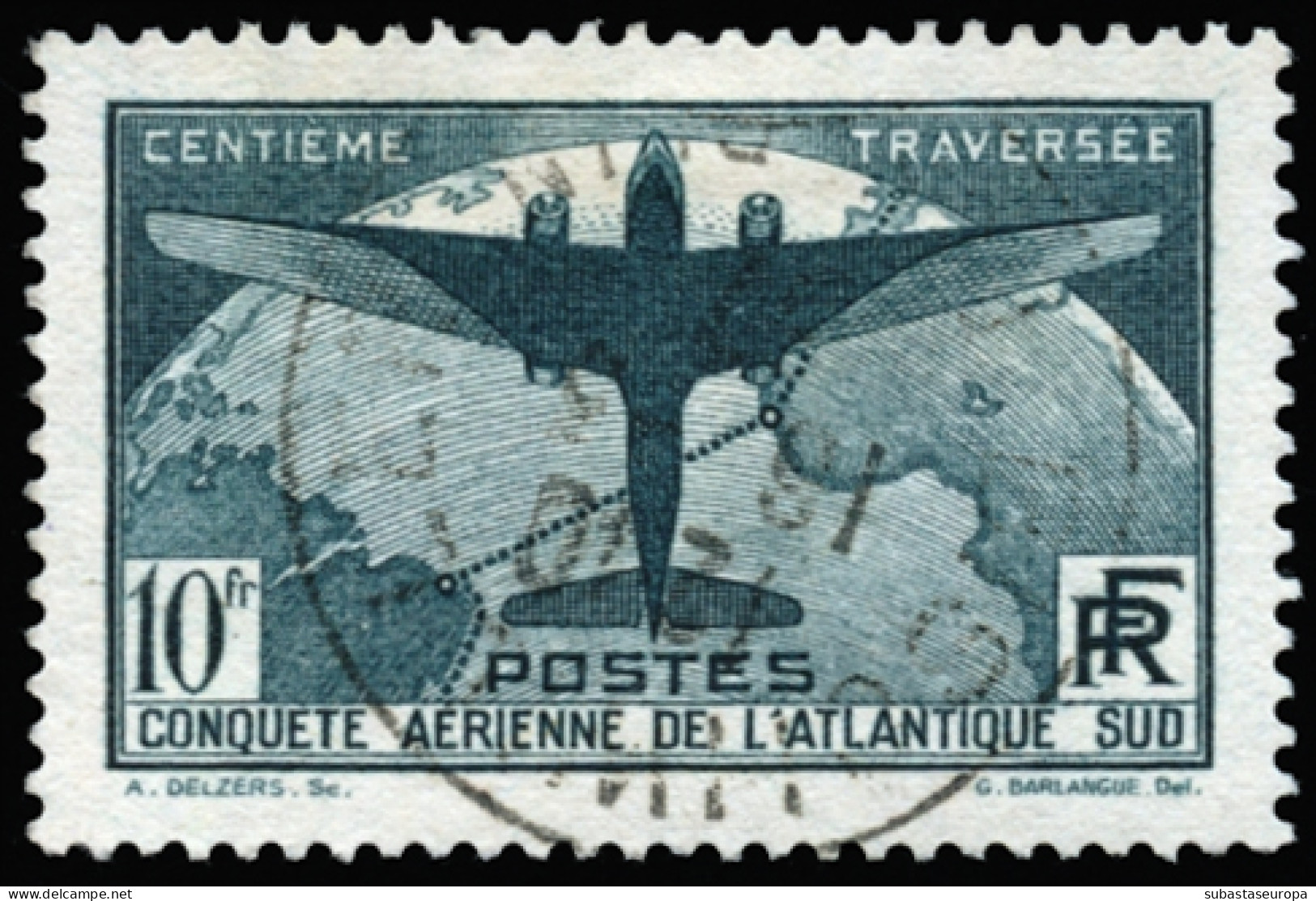 FRANCIA. Ø 321. Lujo. Cat. 150 €. - Used Stamps