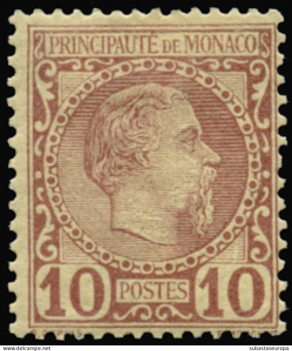 MÓNACO. * 1/4. Centrajes Habituales. Cat. 350 €. - Unused Stamps