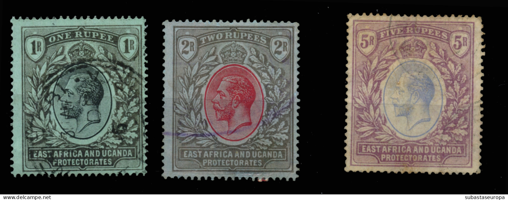 ÁFRICA ORIENTAL. Ø 142/43 Y 146. Ligerísimas Sombras Del Tiempo. Cat. 111 €. - Britisch-Ostafrika