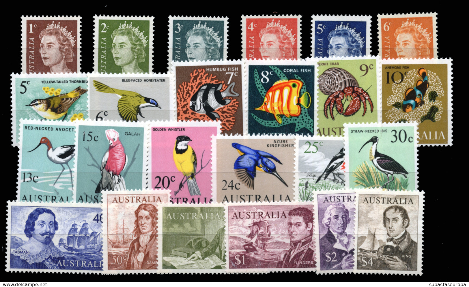 AUSTRALIA. ** 319/40. Preciosa. Cat. 135 €. - Mint Stamps