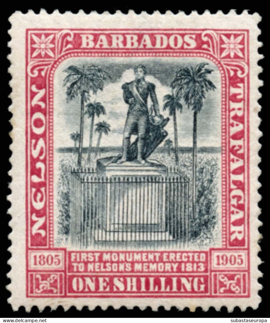 BARBADOS. **76/82. Bonita. Cat. 100 €. - Barbades (...-1966)