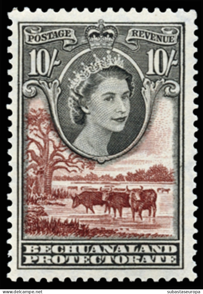 BECHUANALAND. * 93/104. Preciosa. Cat. 110 €. - 1885-1895 Crown Colony