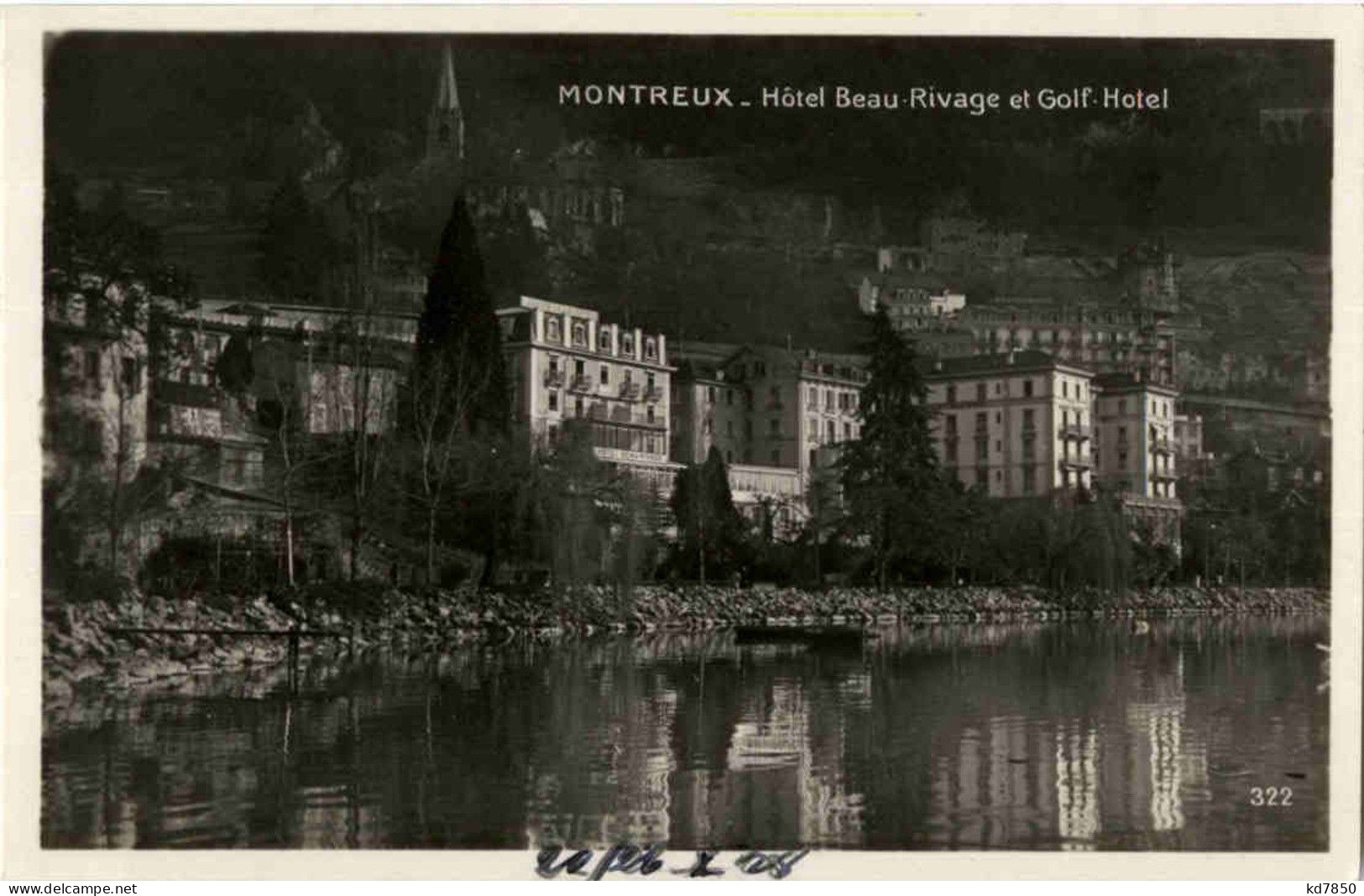 Montreux - Hotel Beau Rivage - Montreux