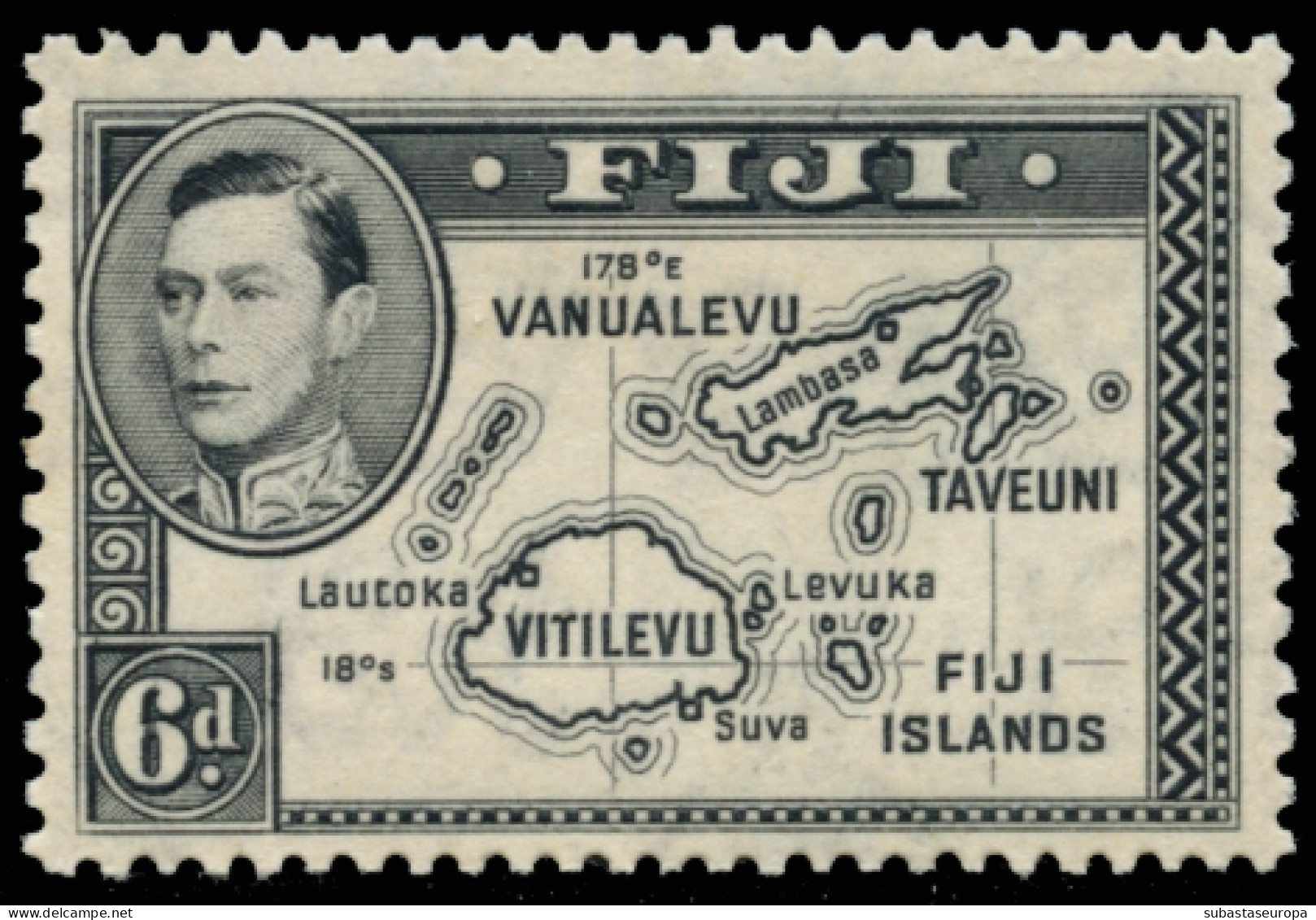 FIDJI. * 104/14. Preciosa. Cat. 170 €. - Fidschi-Inseln (...-1970)