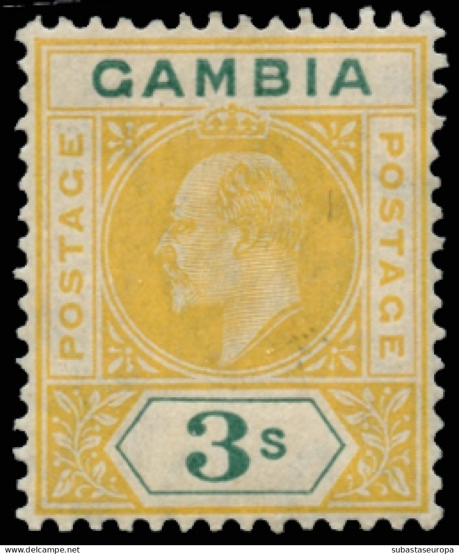GAMBIA. * 54/65. Bonita. Cat. 160 €. - Gambia (...-1964)
