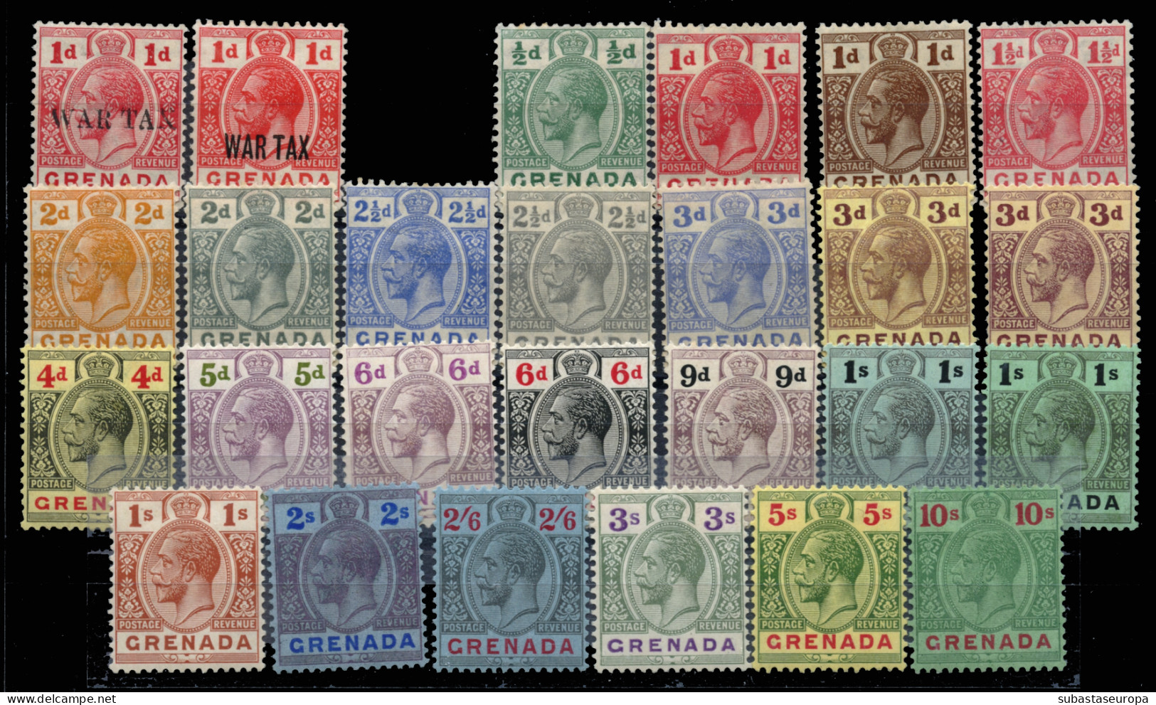 GRENADA. * 81A/2 Y 83/104. Bonitas. Cat. 210 €. - Grenada (...-1974)