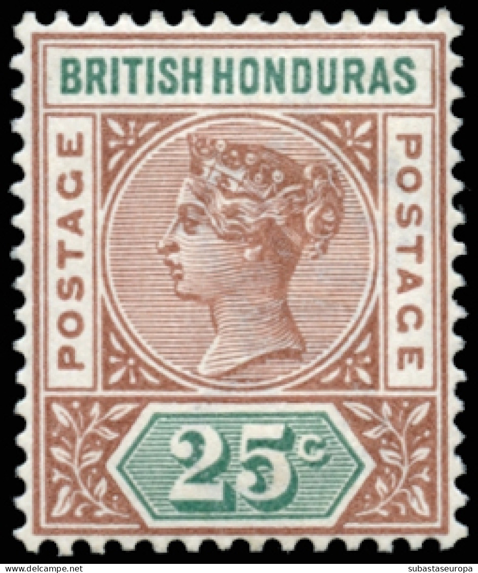 HONDURAS BRITÁNICA. * 38/46. Bonita. Cat. 160 €. - British Honduras (...-1970)