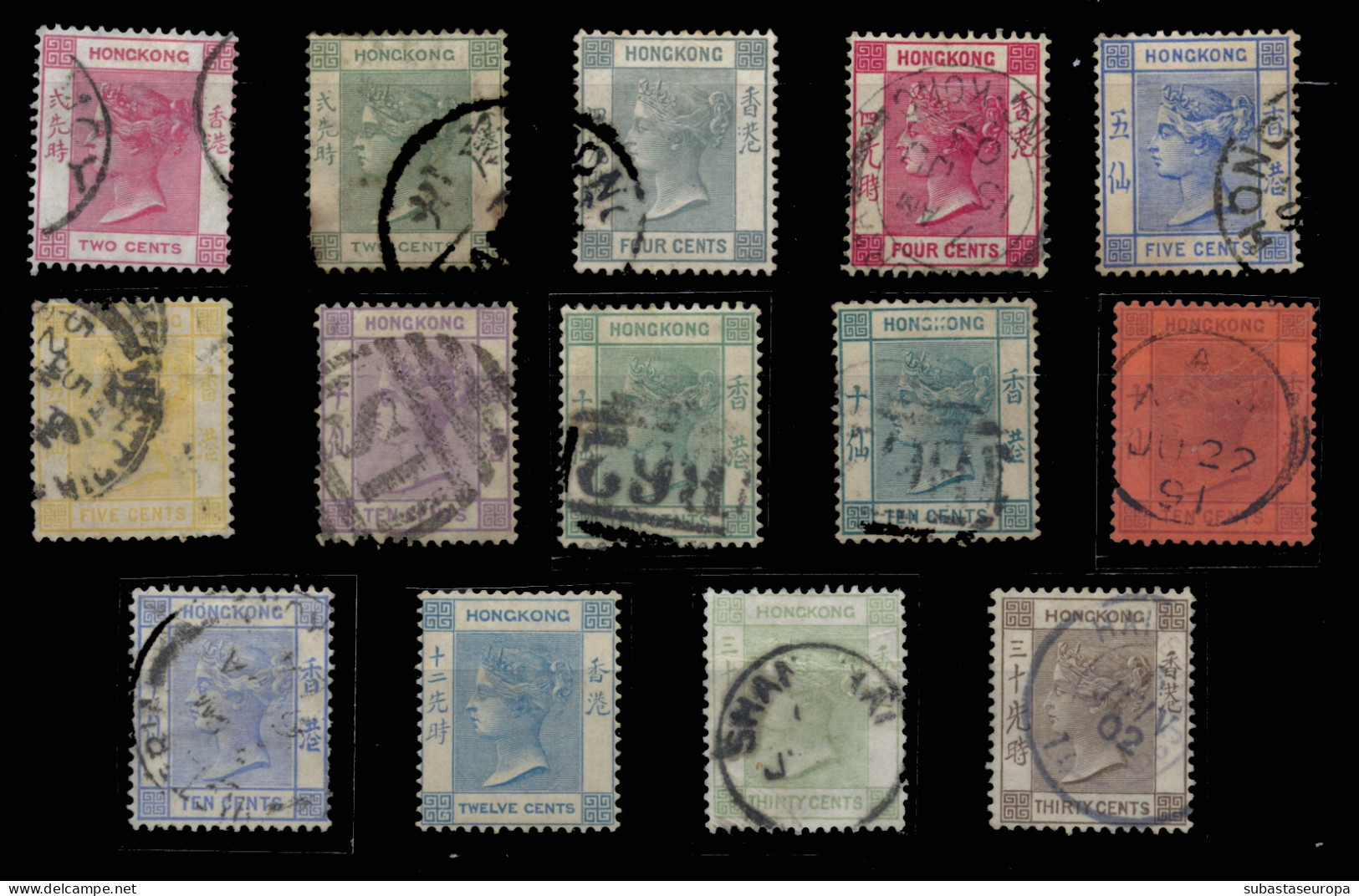 HONG KONG. Ø 33/45. Calidad Diversa. Cat. 130 €. - Used Stamps