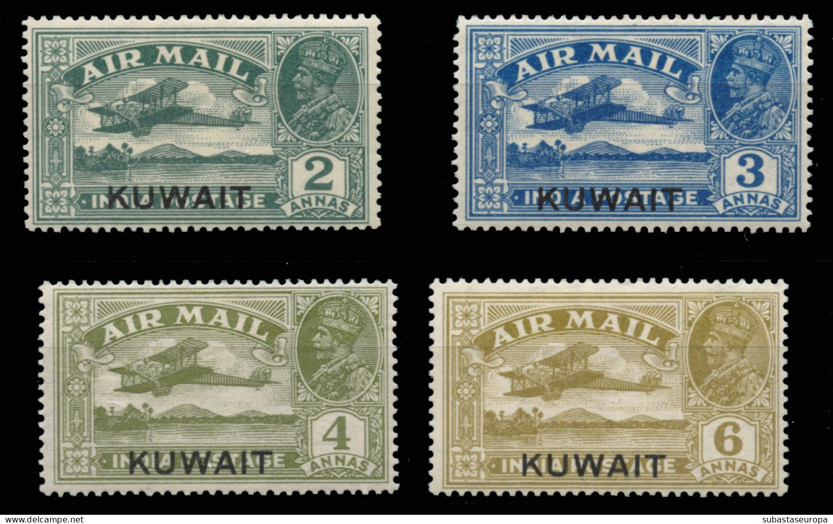 KUWAIT. * Av. 1/4. Marquilla Roig. Cat. 240 €. - Andere & Zonder Classificatie