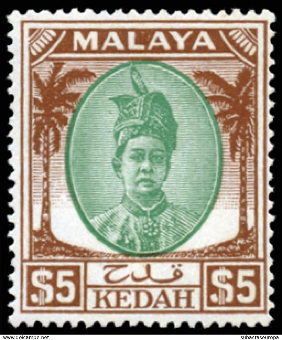 MALASIA. Kedah. ** 68/87. Preciosa. Cat. 90 €. - Kedah