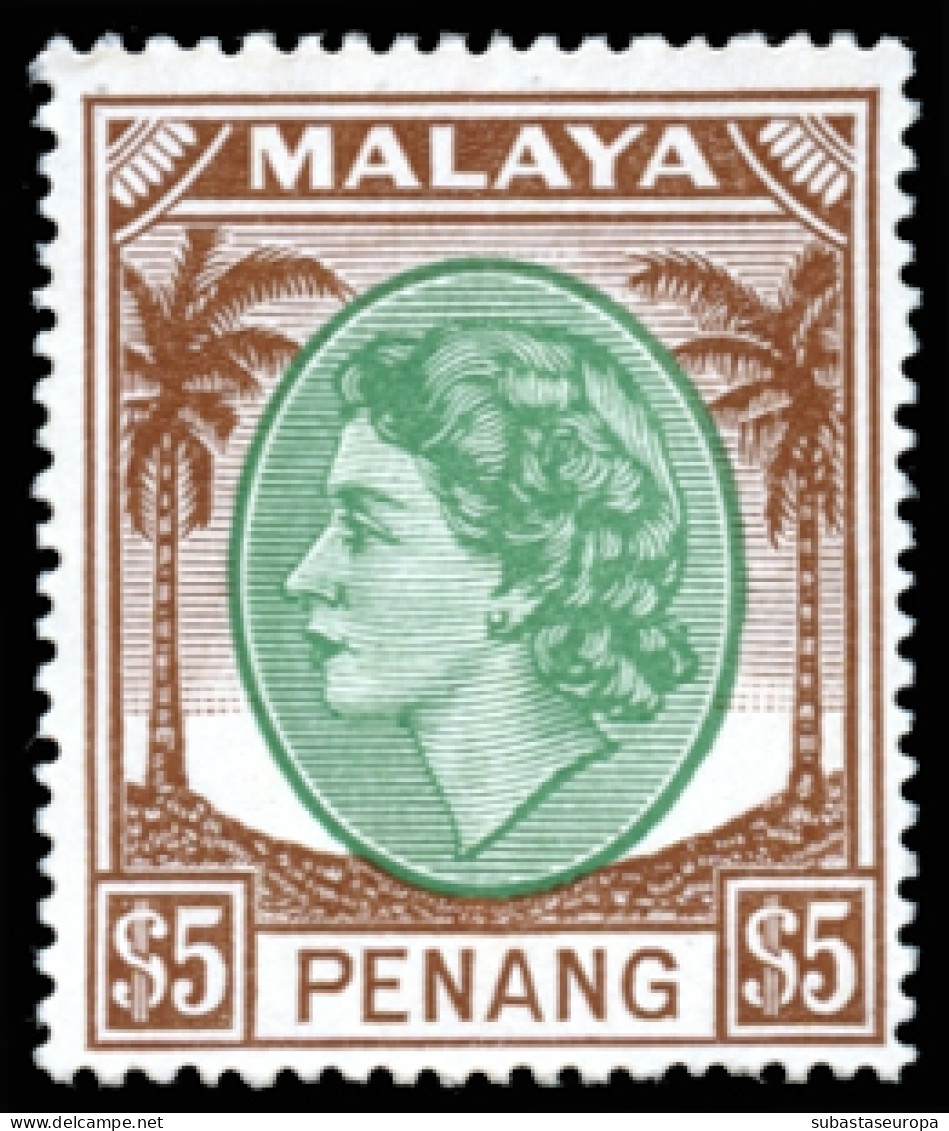 MALASIA. Penang. * 23/37. Bonita. Cat. 80 €. - Penang