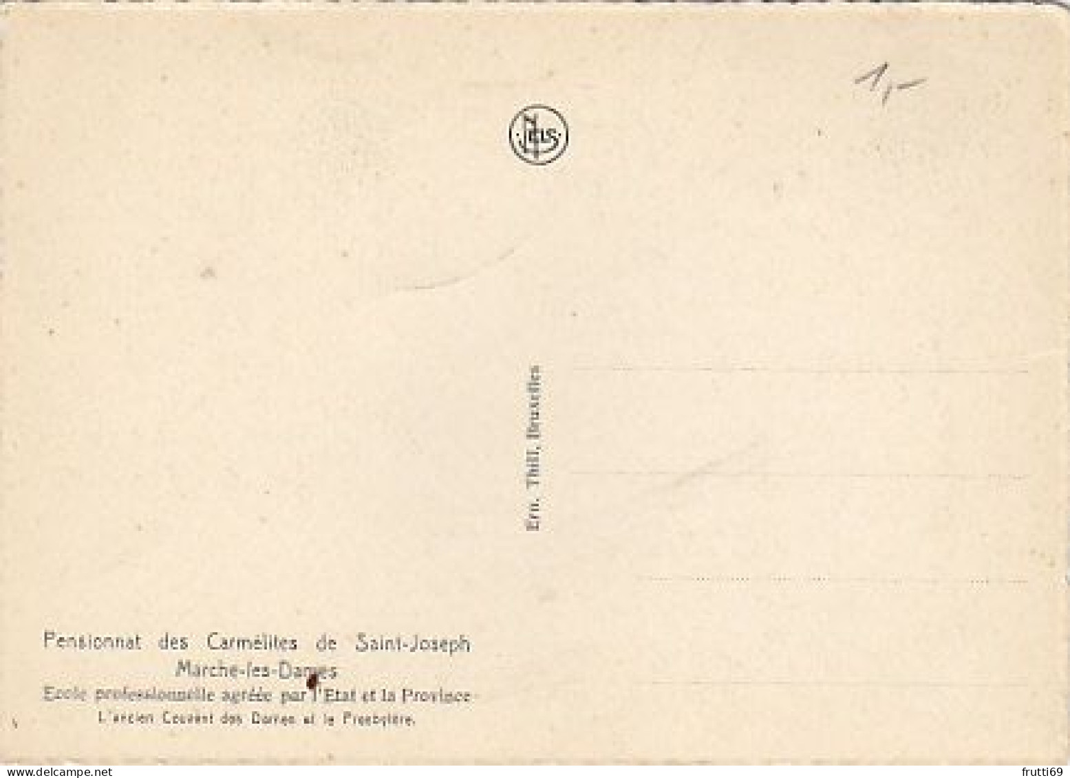 AK 215596 BELGIUM - Marche-les-Dames - Pensionnal Des Carmélites De Saint-Joseph - Andere & Zonder Classificatie