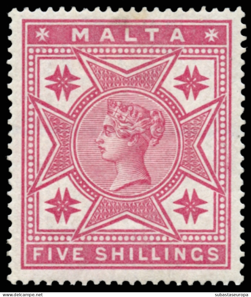 MALTA. * 5/11. Bonita. Cat. 279 €. - Malta (...-1964)