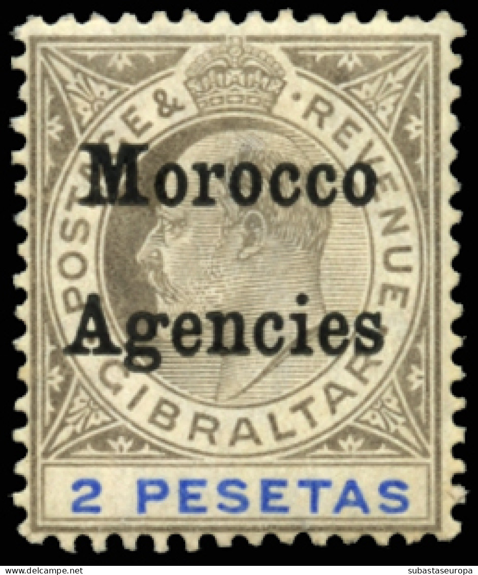 MARRUECOS. Despacho Inglés. */Ø 16/22. En Usado Solo El 20 Y 25 Cts. Cat. 175 €. - Bureaux Au Maroc / Tanger (...-1958)