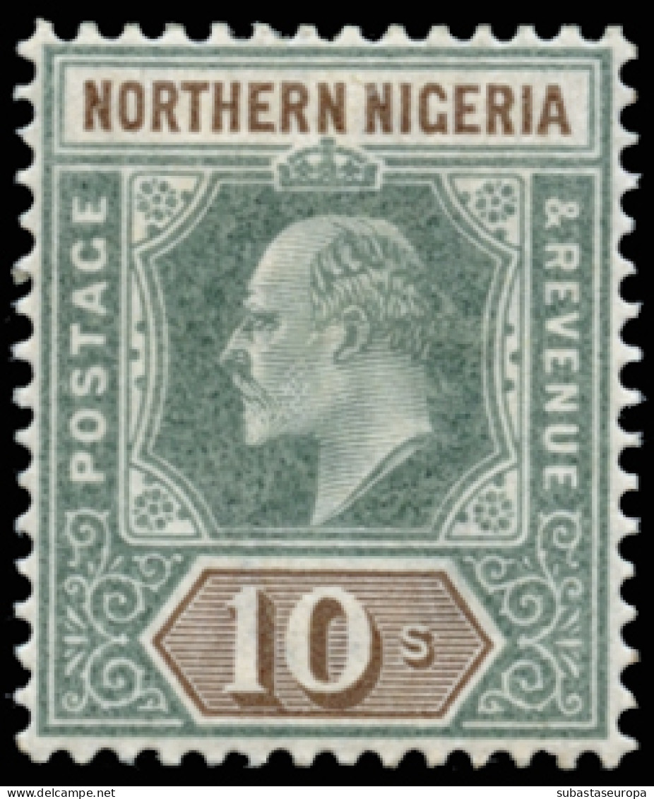 NIGERIA DEL NORTE. * 10/18. Bonita. Cat. 125 €. - Nigeria (...-1960)