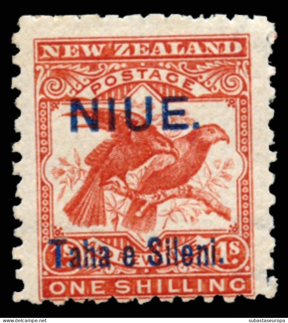 NIUE. * 1A/6. Rara. Cat. 75 €. - Niue