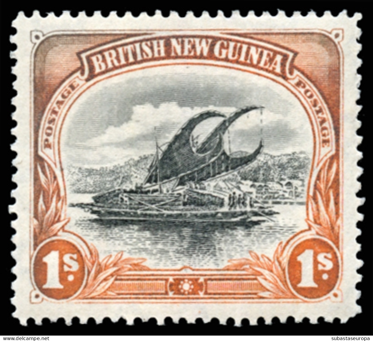 PAPUA. * 1/7. Tipo A. Serie Corta. Cat. 225 €. - Papua Nuova Guinea